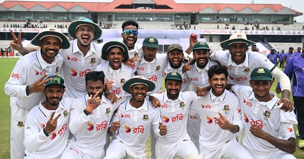 সিলেটে পাকিস্তান ধস,হোয়াইটওয়াশ করে ইতিহাস গড়ল বাংলাদেশ