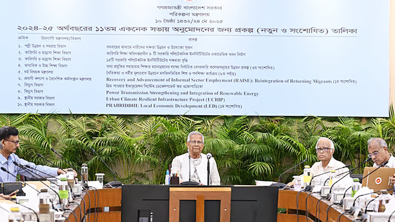 উপদেষ্টাদের নিয়ে বৈঠকে সভাপতিত্ব করলেন প্রধান উপদেষ্টা