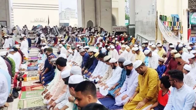 বায়তুল মোকাররমে ঈদুল আজহার নামাজের সময় নির্ধারণ।
