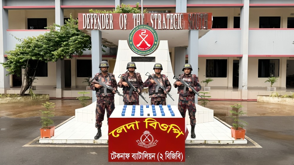 টেকনাফ সীমান্তে বিজিবির দুই অভিযানে সাড়ে ৪ লাখ ইয়াবা উদ্ধার