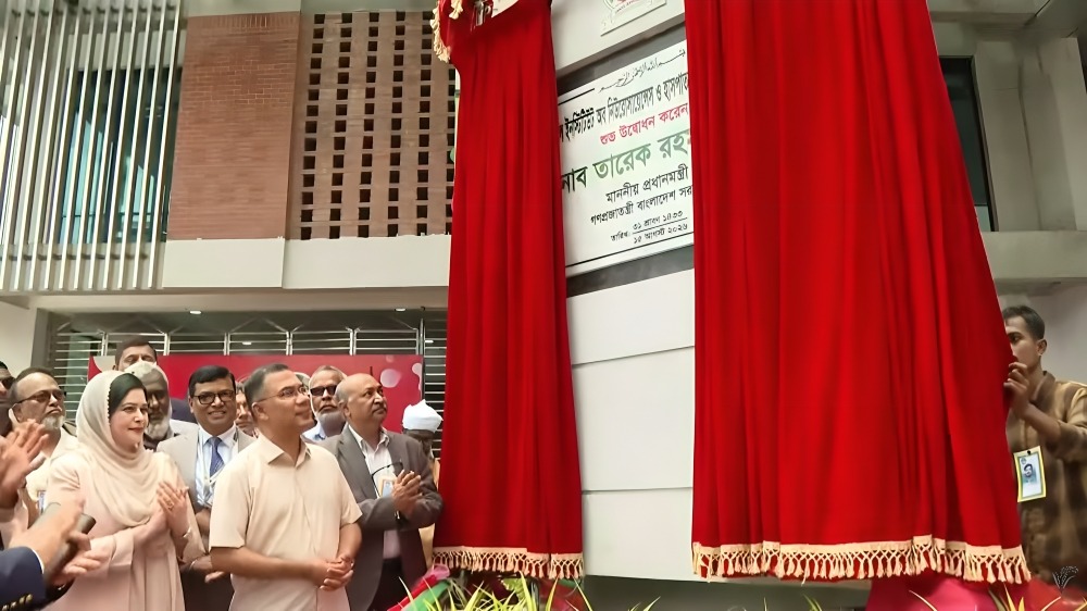 নিউরোসায়েন্স হাসপাতালে ৫০০ শয্যার নতুন ভবন উদ্বোধন প্রধানমন্ত্রীর