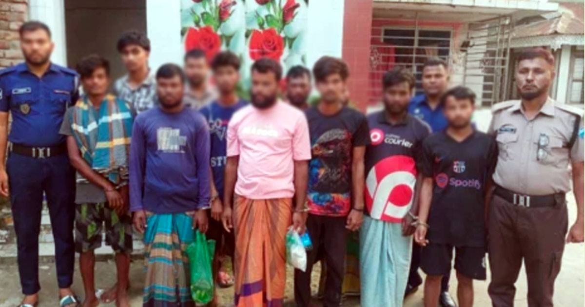 জাজিরায় মা ইলিশ শিকার: আটক ১৫ জেলে