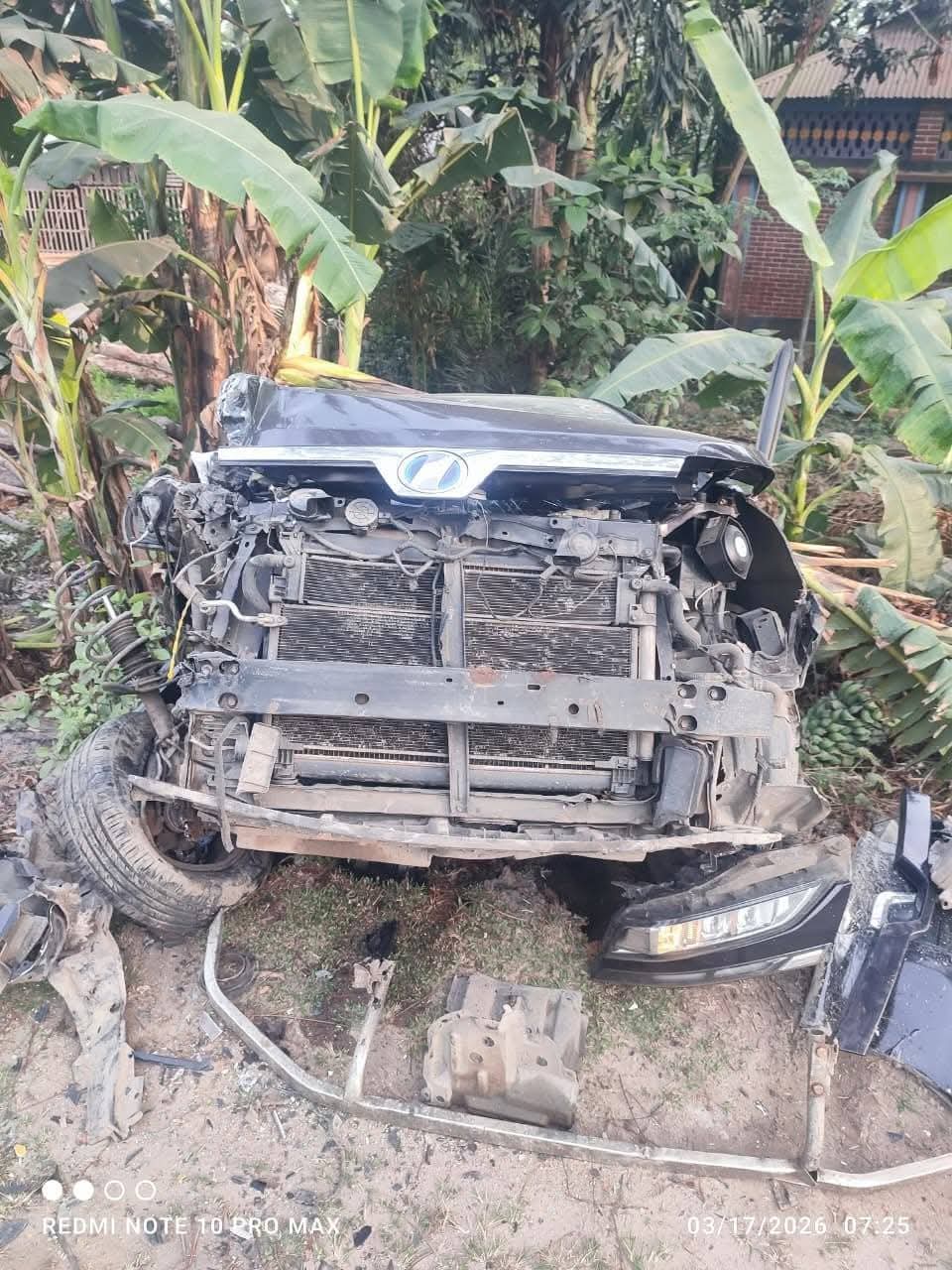 কাউনিয়ায় ভোরে সড়ক দুর্ঘটনা, এনসিপি নেতা আতিক মোজাহিত (এমপি) সহ আহত-১