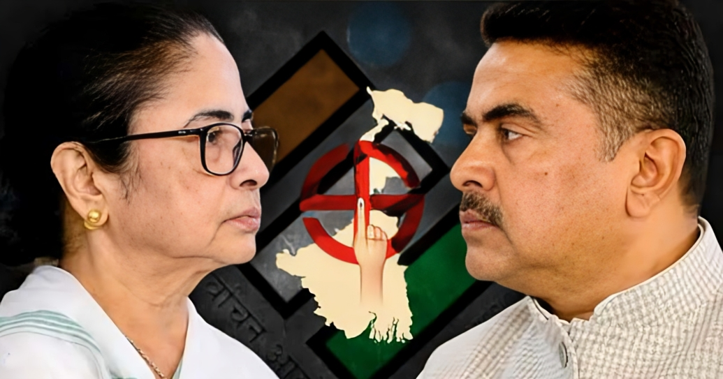 পশ্চিমবঙ্গে ক্ষমতার পালাবদল বড় জয় পাচ্ছে বিজেপি