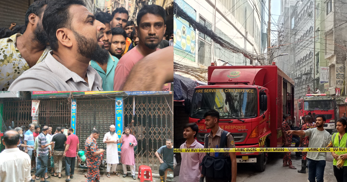 গোডাউনে কোটি টাকার পণ্য, ভেতরে কী অবস্থা জানেন না মালিকরা