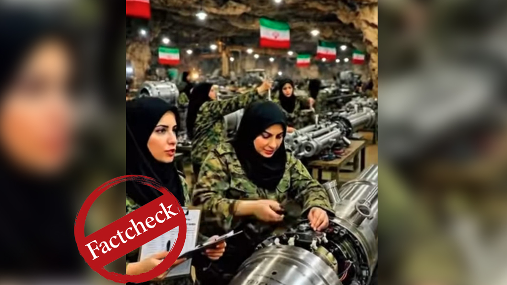 ইরানের গুহা-ভিত্তিক ক্ষেপণাস্ত্র কারখানার ভিডিও ভুয়া