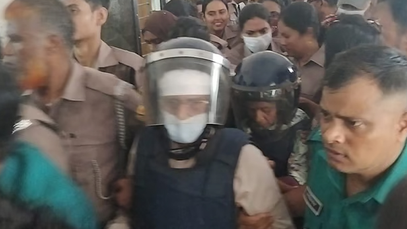 দ্বিতীয় স্ত্রীকে আত্মহত্যায় প্ররোচনার মামলায় এমপি গাজী নজরুল কারাগারে